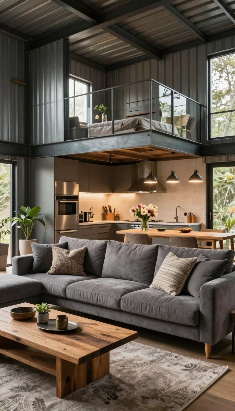 Metal Building Homes Interior