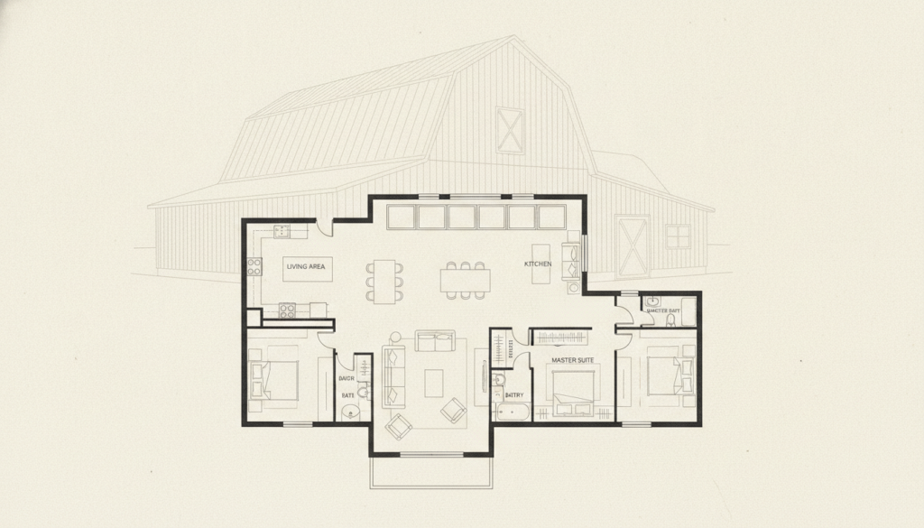 barndominium floor plans